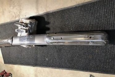 1976 Jeep Cherokee front bumper and two bumper guards & 2 factory tinted side windows