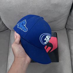 (7) Exclusive Blue 49ners Fitted Hat