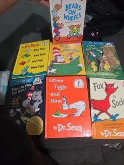 Dr. Seuss Children's Book Lot of 7