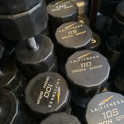 Iron Grip Dumbbells Gym Weights