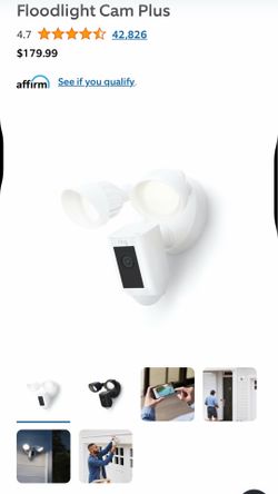 RING FLOODLIGHT CAMERA