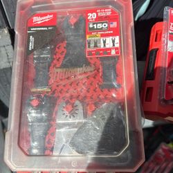 MILWAUKEE 49-10-9220 20 PIECE MODULAR CASE VARIETY KIT WITH OSCILLATING MULTI-TOOL BLADES 