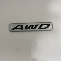 Genuine OEM Kia 86316 S9000 "AWD" Nameplate Emblem Badge 2020-2021 Telluride