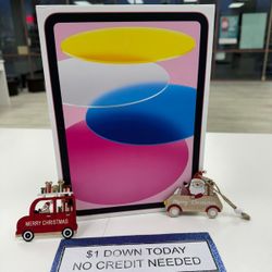 Apple IPad 10th Gen Tablet - Pay $1 DOWN AVAILABLE - NO CREDIT NEEDED 