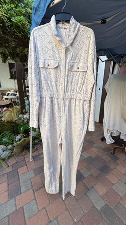 NWT Free People size 12 cotton ivory cream color