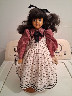 Vintage Wooded Doll