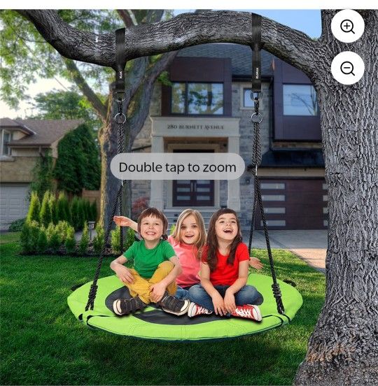 Trekassy 700lb Saucer Tree Swing for Kids Adults 40" / NEW