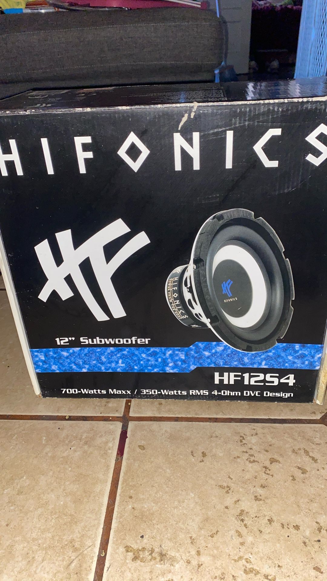 Hifonics Speaker 12” Subwoofer