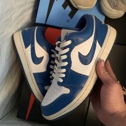 Jordan 1 Low Marina Blue Size 8m/9.5W