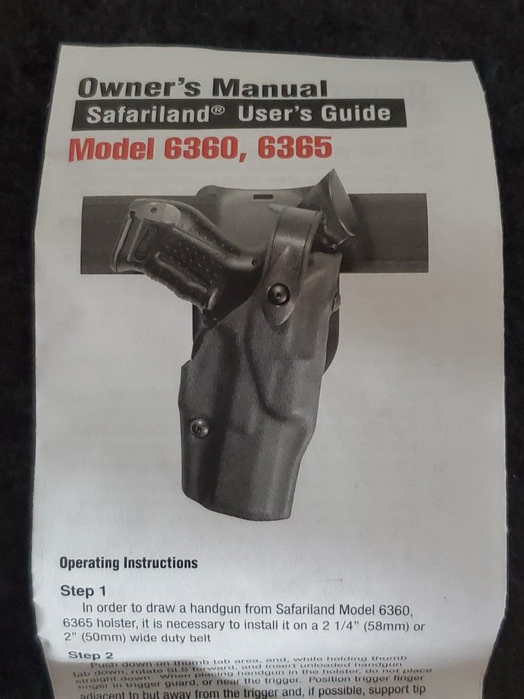 Safariland Holster