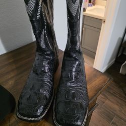 Cowboy boots (alligator)
