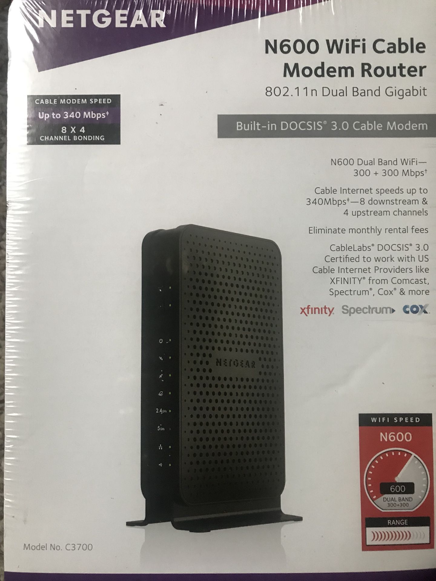 Brand new Netgear Cable Modem Router