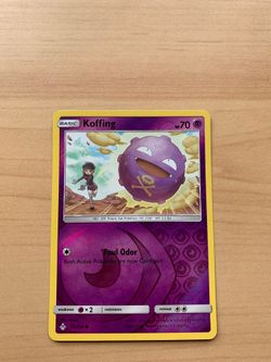 Reverse Holo Pokemon Card