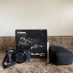 Canon Power Shot G7X Mark iii