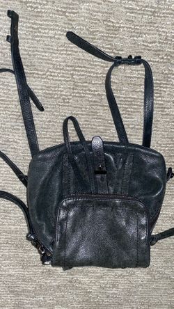 Small women’s mini back pack genuine leather
