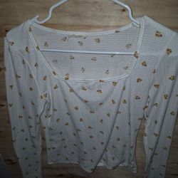 Olivia Ray Women Long Sleeve Top Size XL