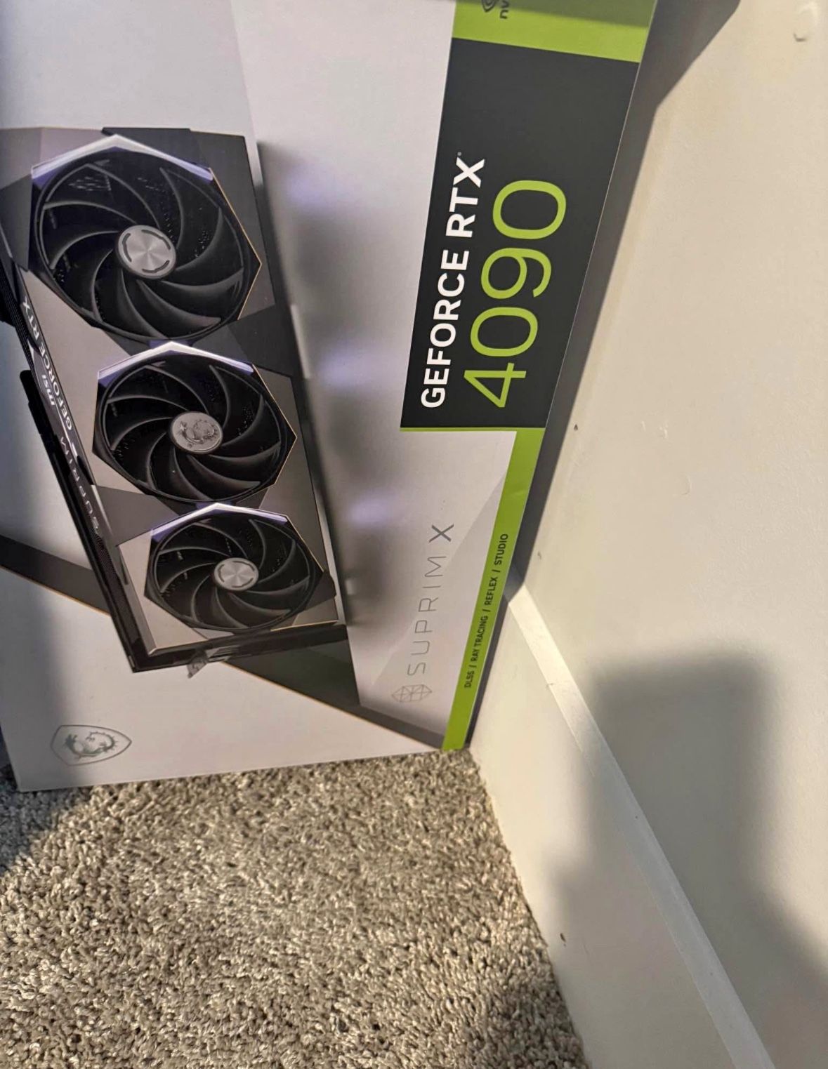MSI GeForce RTX 4090 SUPRIM X 24GB GDDR6X