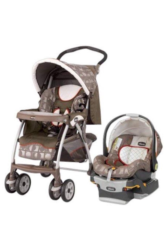 Chicco stroller baby carrier and car base