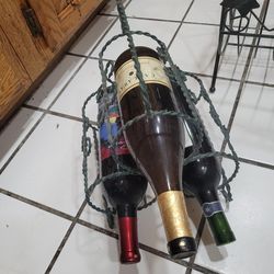 Wine Rack For 3 Bottles