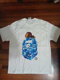 BAPE Baby Milo Blue Camo Graphic T-Shirt