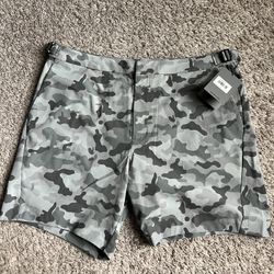 New GFore Camo Shorts 35 Waist