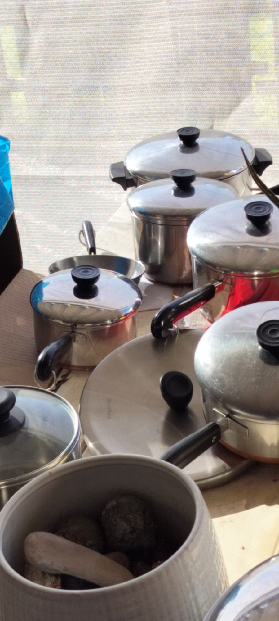 16 Piece Revere Ware Random Different Types of Cooking Pots