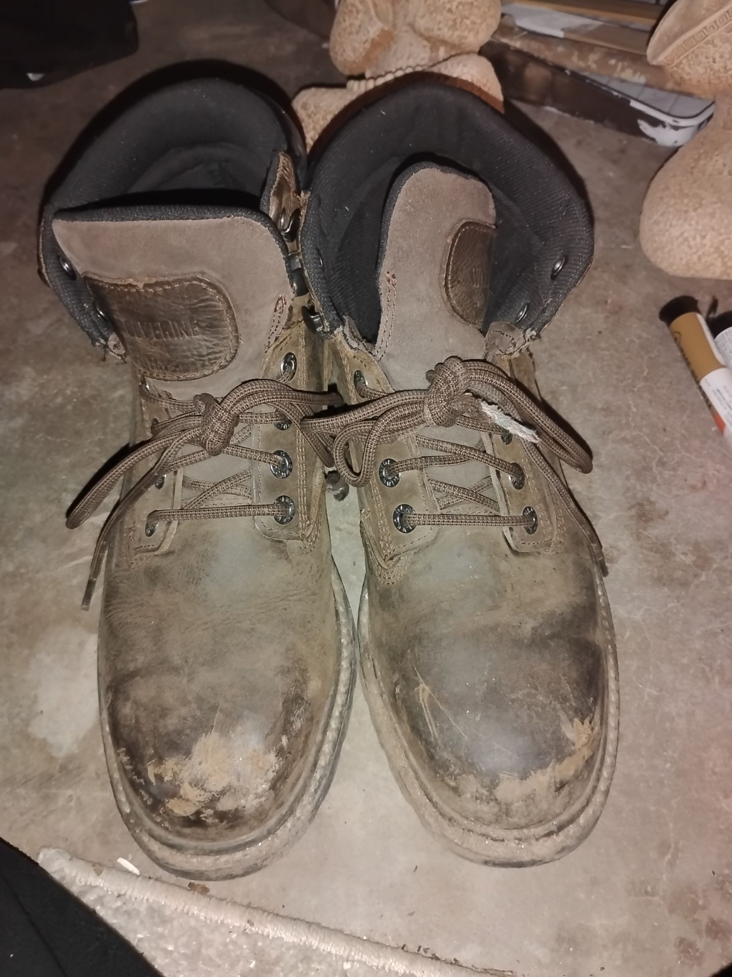 Steel toes boots size 10.5