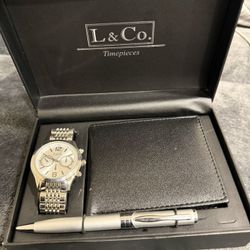 L & Co. watch set