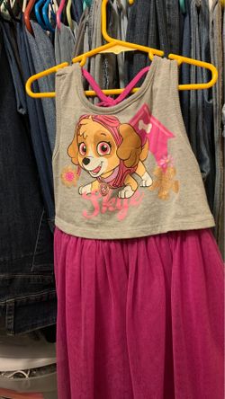 Paw patrol dress 6x ( new but no tags) pick up oswell & 58