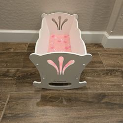 18 Inch Rocking Doll Cradle