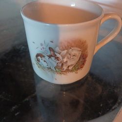 Rabbit And Kitten Cup