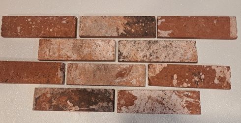 Thin veneer brick.