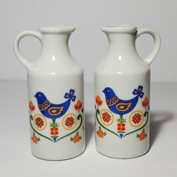 Fred Roberts Small Jugs Blue Bird 1975