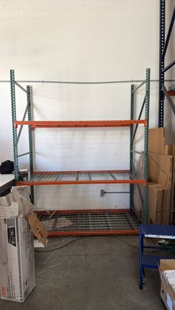 Racking shelves 72”x36”x96”