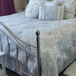 King Size Bed Frame With Box Springs