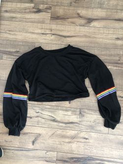 Cropped sweatshirt
