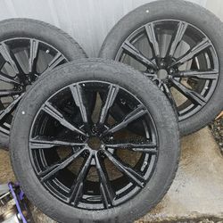 20 Bmw Wheels Style 740 In Black 