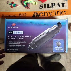 Ultraviolet Sterolizer For Fishtank