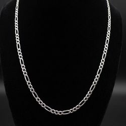 Figaro silver chain