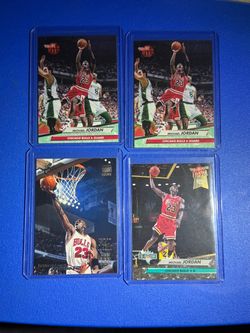 Michael Jordan cards $10 each !!