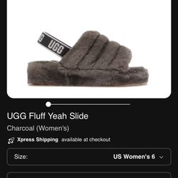 Ugg Fluff Yeah Slide Size 8 