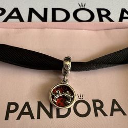 Pandora Disney Minnie And Mickey Dangle Charm 