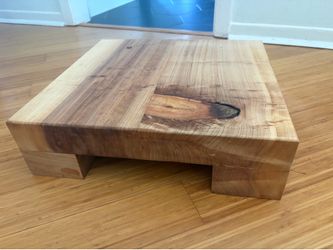 Wooden end tables