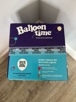 Balloon Time Jumbo Helium Kit