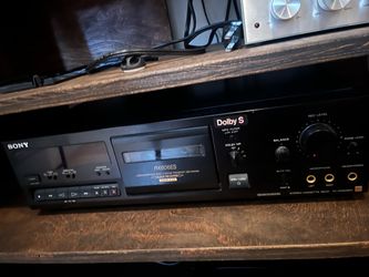Sony pro cassette deck