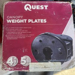 CANOPY WEIGHT PLATES