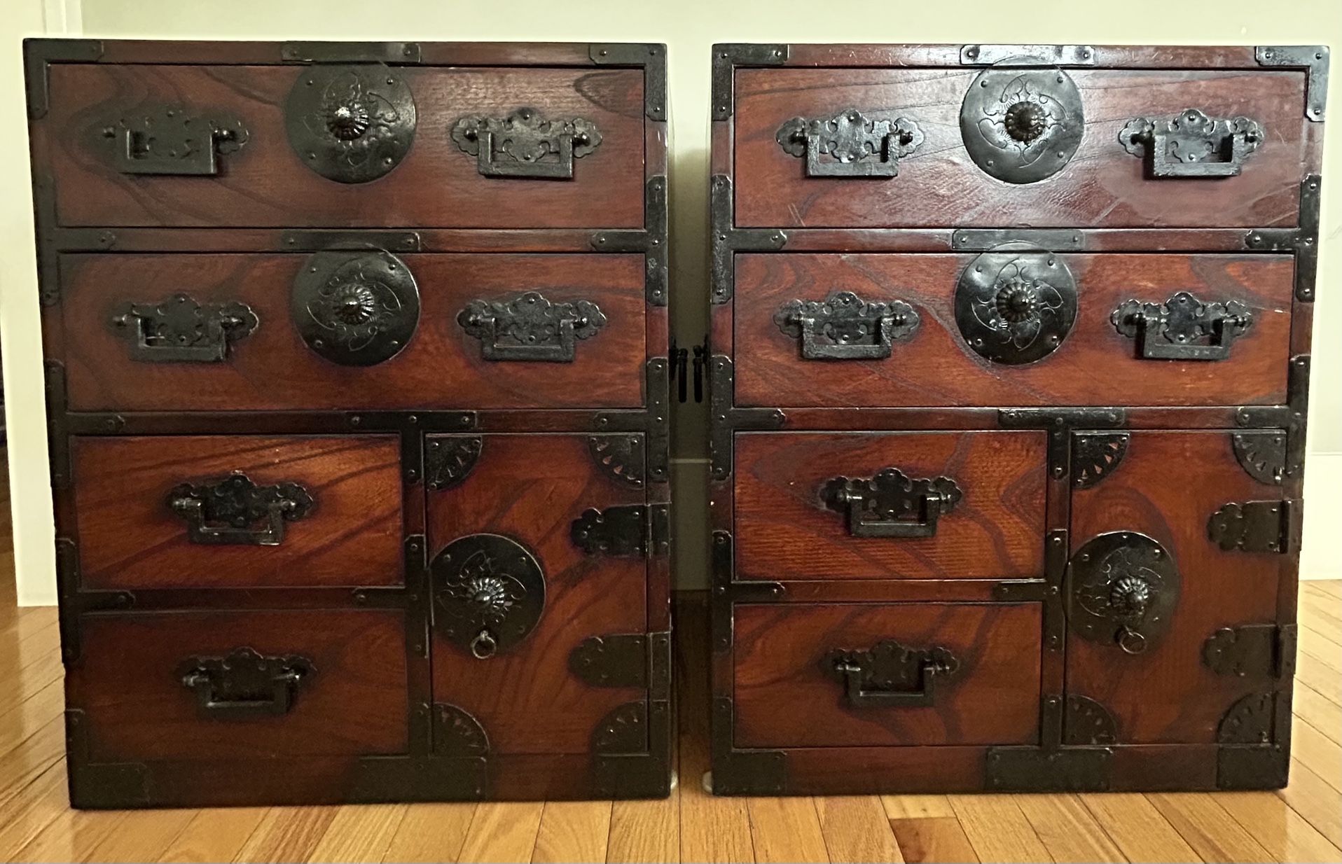 Japanese Style Meiji Replica Cabinets