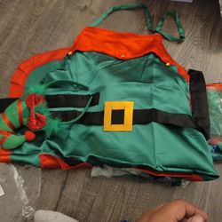 Elf Apron And Headband 
