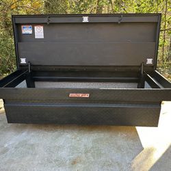 Weather Guard Full Size Deep Tool Box 72”x 27”x 19”. No Keys