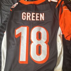 AJ Green Authentic Stitched Bengals Jersey